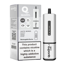 Quadro 2400 Puffs 4 in 1 Disposable Vape Pod Box of 5 - #Simbavapeswholesale#