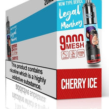 R and M Tornado Legal Monkey 9000 Disposable Vape - Vapour VapeLegal Monkey