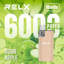 Relx Max Go 6000 Disposable Vape Box of 5 - #Simbavapeswholesale#