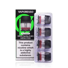 Vaporesso Xros Replacement Pods 4pack-0.8 Ohm Mesh-vapeukwholesale