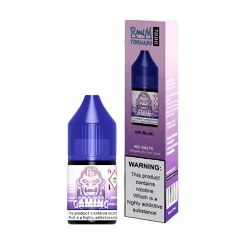 Dr Blue 10ml Nic Salt - R And M Tornado 7000