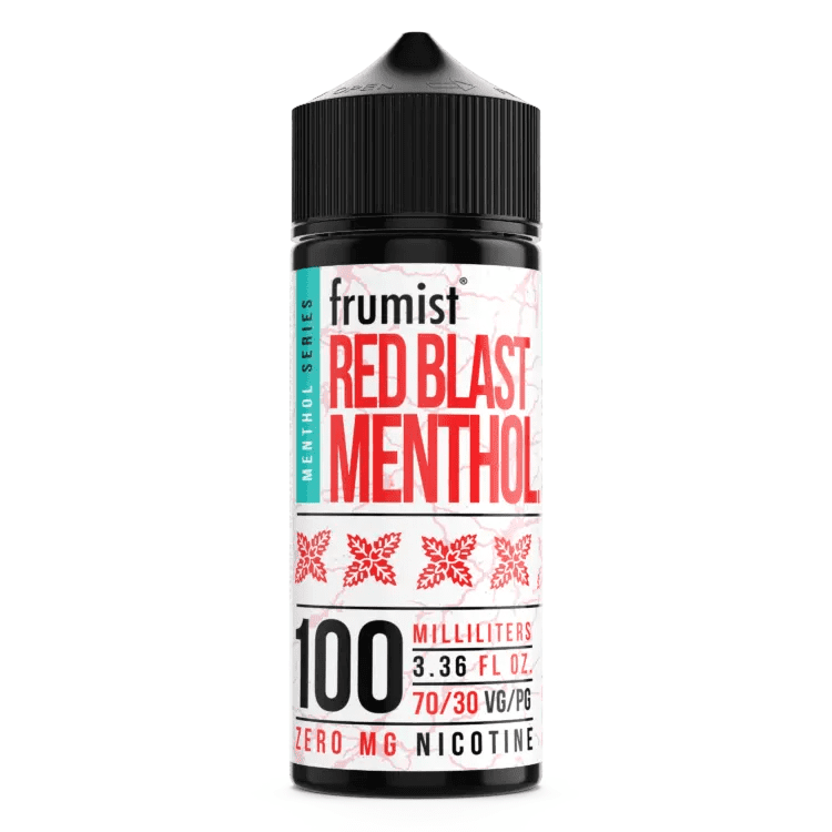 Frumist Menthol Series E Liquid - Red Blast Menthol - 100ml