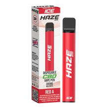 Red A Berry Ice Haze CBD Vape Disposable 300MG 600 Puff