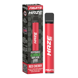 Red Cherry Haze CBD Disposable Cbd Vape 300MG 600 Puffs