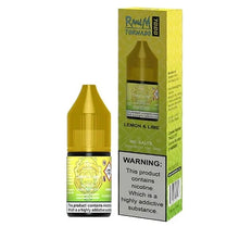 Lemon & Lime 10ml Nic Salt - R And M Tornado 7000