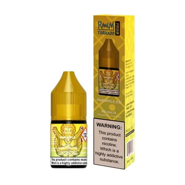 Pineapple Ice 10ml Nic Salt - R And M Tornado 7000