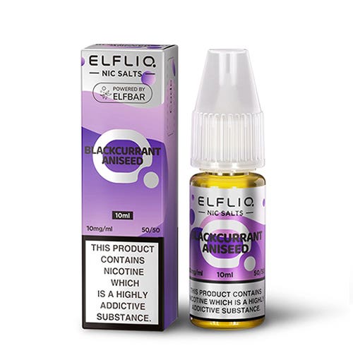 ElfLiq Blackcurrant Aniseed Nic Salt