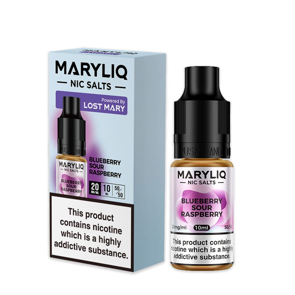 MaryLiq Blueberry Sour Raspberry Nic Salt