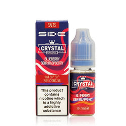 SKE Crystal Original Salts Blueberry Sour Raspberry Nic Salt