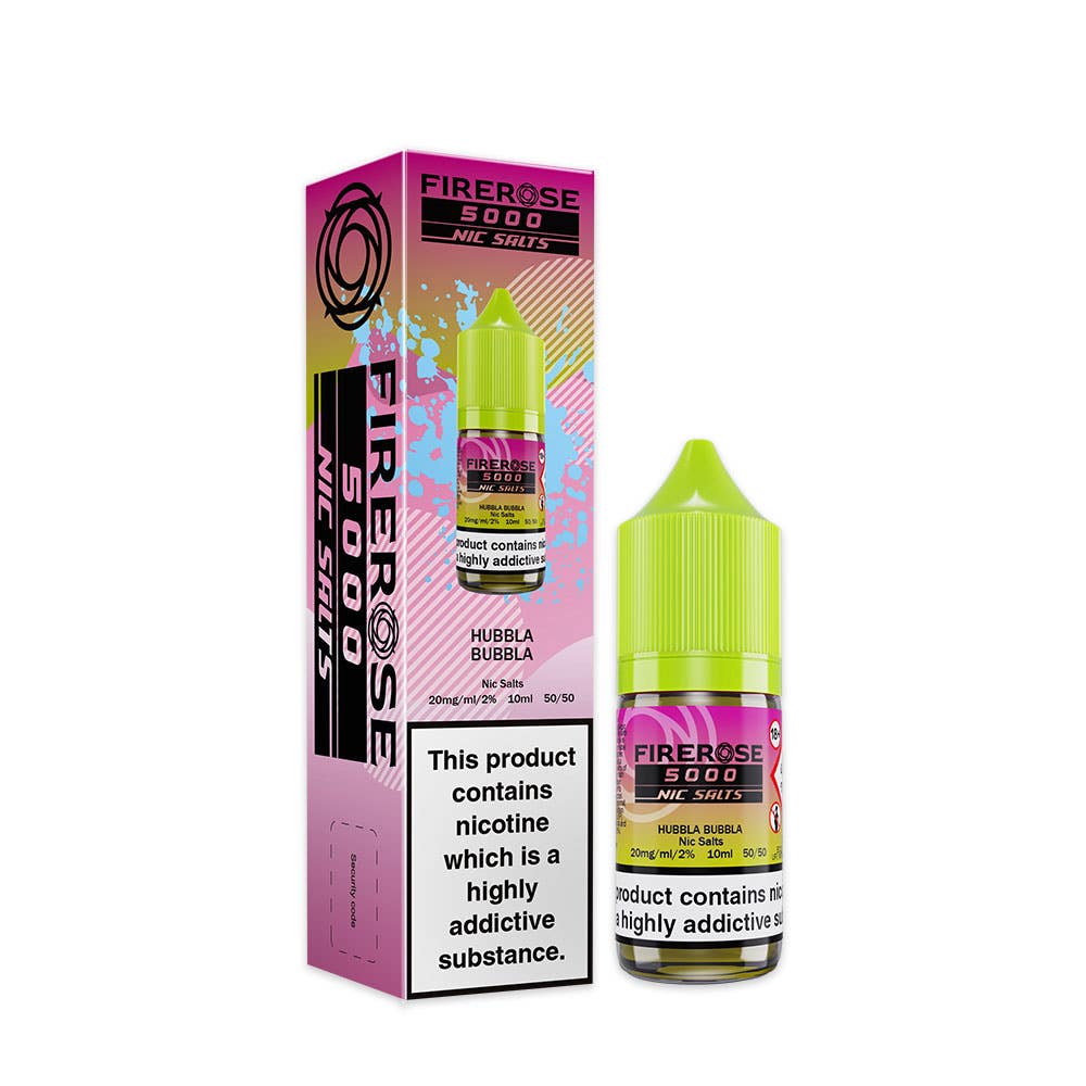 Elux Firerose 5000 Hubbla Bubbla Nic Salt