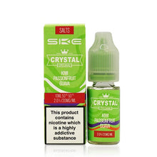 SKE Crystal Original Salts Kiwi Passionfruit Guava Nic Salt