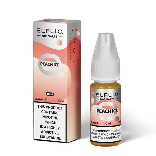 Elfliq Peach Ice Nic Salt