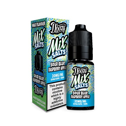 Doozy Mix Salts Sour Blue Raspberry Apple Nic Salt