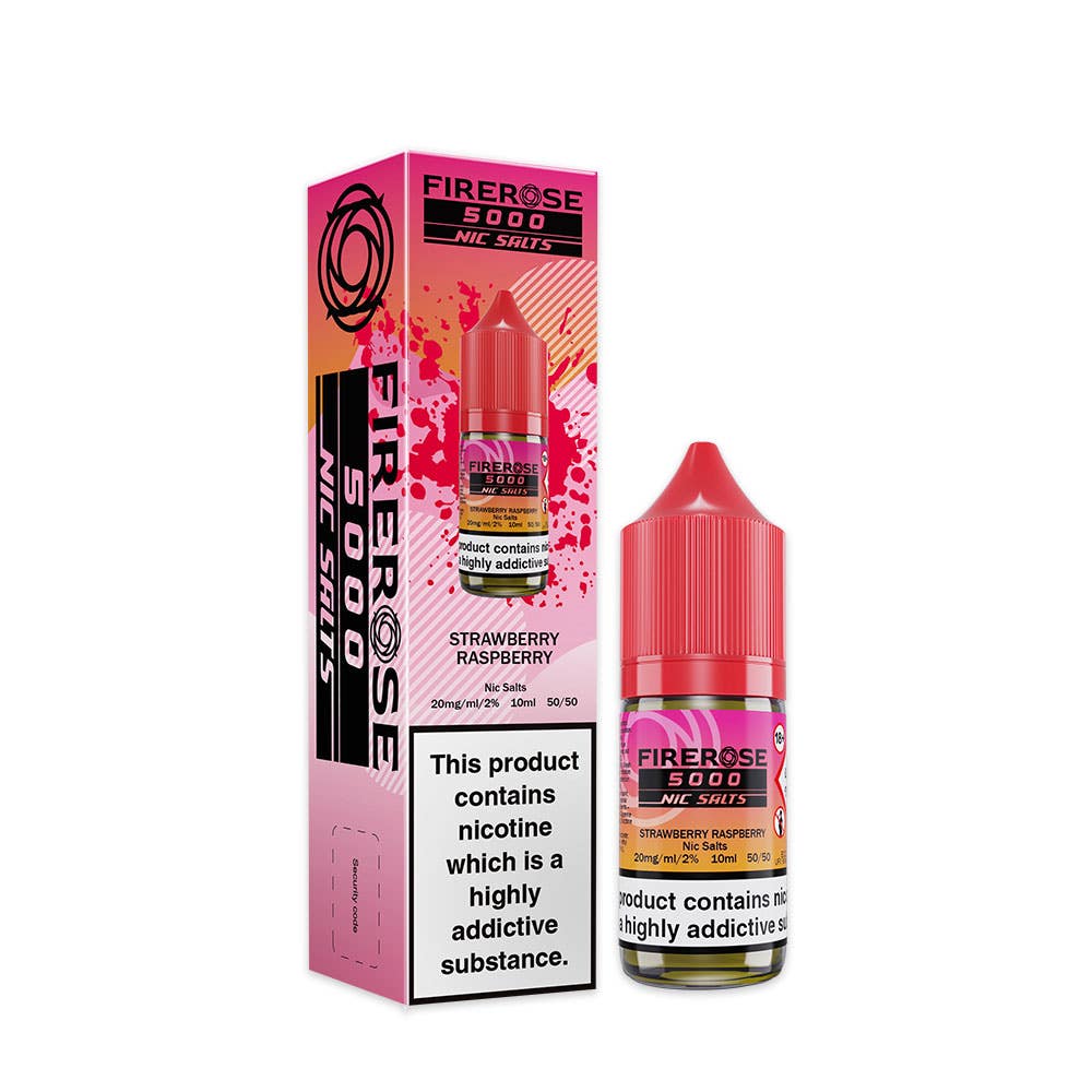 Elux Firerose 5000 Strawberry Raspberry Nic Salt